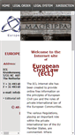 Mobile Screenshot of europeancivillaw.com